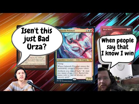 Galazeth Prismari cEDH deck tech video with Efond