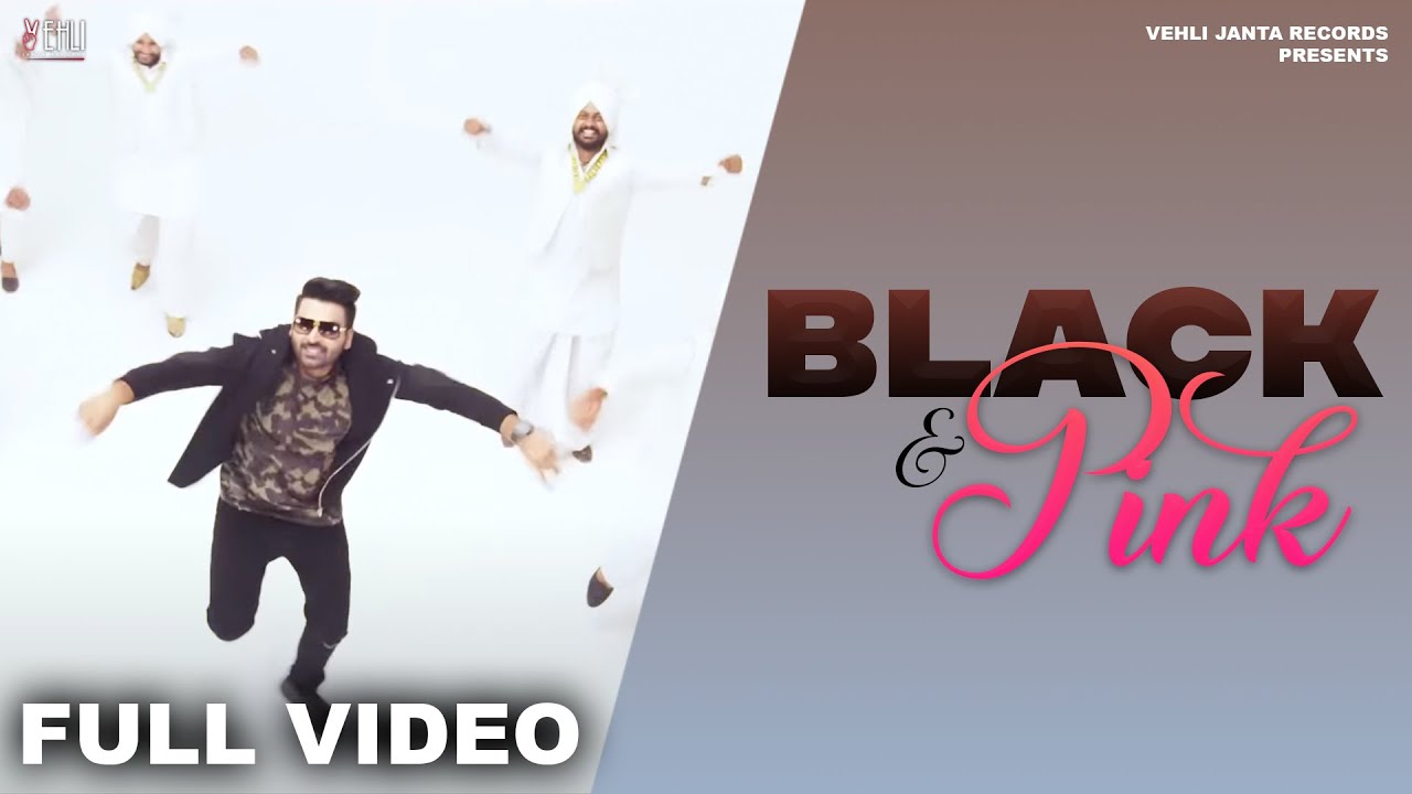 Black & Pink Lyrics  | Punjabi | Camey Gill | Preet Hundal
