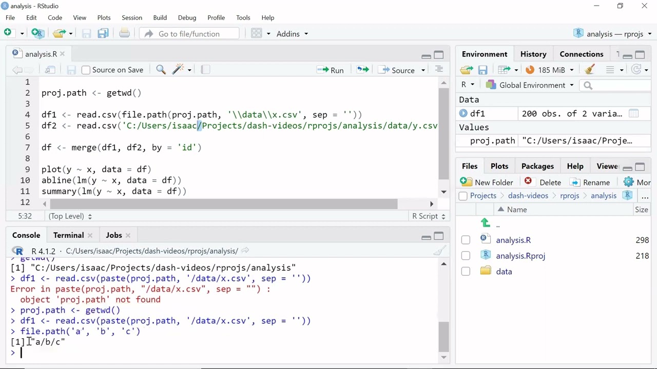 R Studio Projects: Making Your Code More Shareable