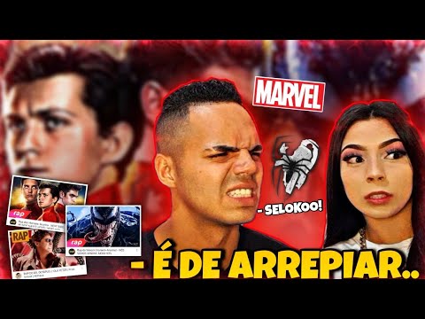 React • Rap dos Homens-Aranha - NEM TODO MUNDO NASCE HERÓI + Rap do Venom + Rap do Dr. Octopus