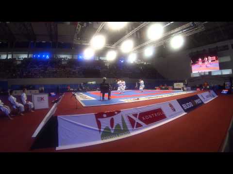 Male Team Kata Turkey Bronze Medal match. 48th European Karate Championships