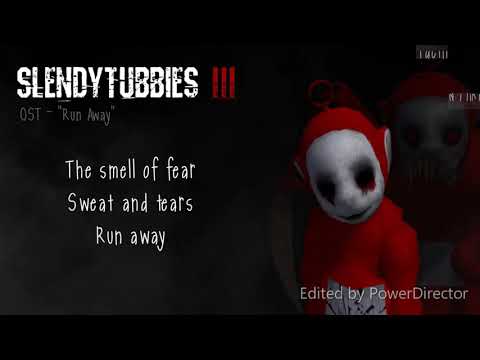 Slendytubbies 3 Soundtrack: "Run Away" - Lyrics(1hour HD)