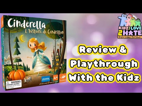 Cinderella - Kidz of Love 2 Hate #boardgames Review & Playthrough | @FoxMindGames