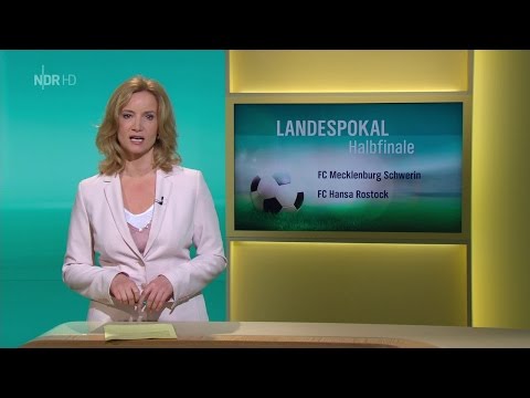 FC Mecklenburg Schwerin gegen Hansa Rostock - Landespokal Halbfinale - Nordmagazin