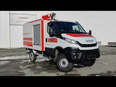 2018 Iveco Daily 55-180 4x4 Fire Truck | Moerdijk, NLD Timed Auction | 1- 3 December, 2021