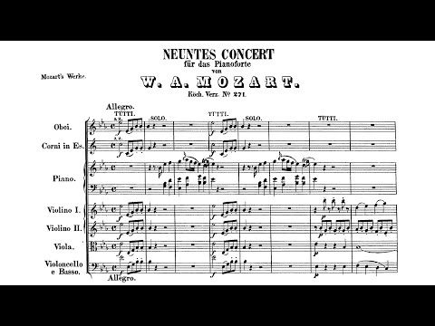 Mozart: Piano Concerto No. 9 'Jeunehomme' in E♭ major, K.271 [Uchida/Tate]