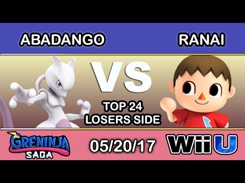 2GGC: Greninja Saga - LG | Abadango (Mewtwo) Vs. 2GG | Ranai (Villager) Top 24 Losers Side