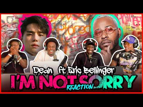 Dean ft. Eric Bellinger - I'm Not Sorry (Official Lyric Video) | Reaction
