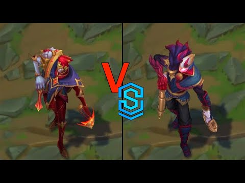 Arcana Jhin VS Blood Moon Jhin