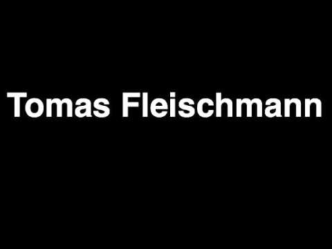 How to Pronounce Tomas Fleischmann Florida Panthers NHL Hockey Player Runforthecube