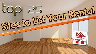 Top 25 Sites to Advertise Rental Property | American Landlord