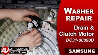 Samsung Washer PC Error Code Clutch Motor Repair