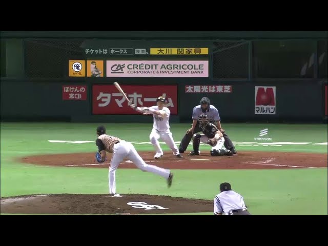 【4回裏】ホークス中村 内角巧打でタイムリー2塁打!! 鷹打線の勢いが止まらない!! 2014/8/10 H-F