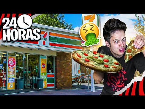 24 HOURS OF EATING GAS STATION FOOD IN THE UNITED STATES 🇺🇸