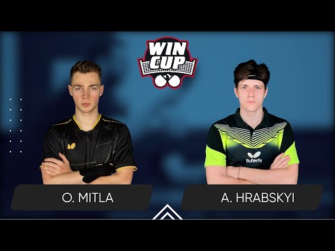 14:30 Oleksii Mitla - Andrii Hrabskyi 18.01.2025 WINCUP Master. TABLE 1