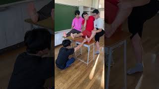 ランダム足ゴムパッチンゲーム