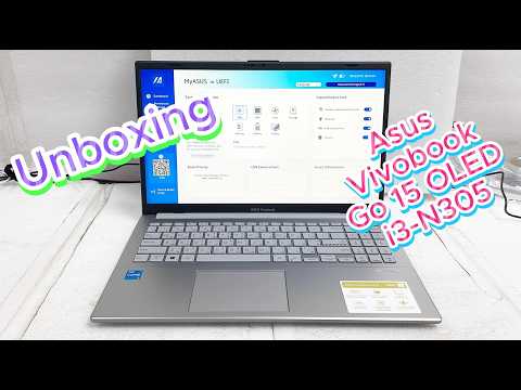 Asus Vivobook Go 15 OLED i3-N305 Unboxing & Review | Asus Vivobook Go 15 OLED disassembly