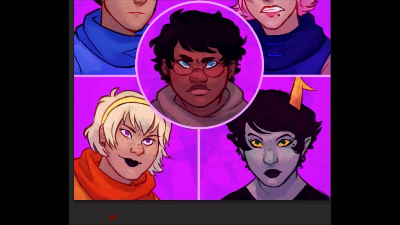 Speedpaint - Homestuck Showdown Panel Redraws