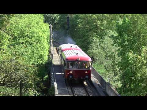 Schienenbus im Ammertal - fast wie früher...