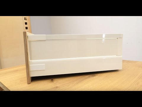 Schublade mit Hoher Seitenwand und Softclose RITMA CUBE (kuechenschubladen_de)