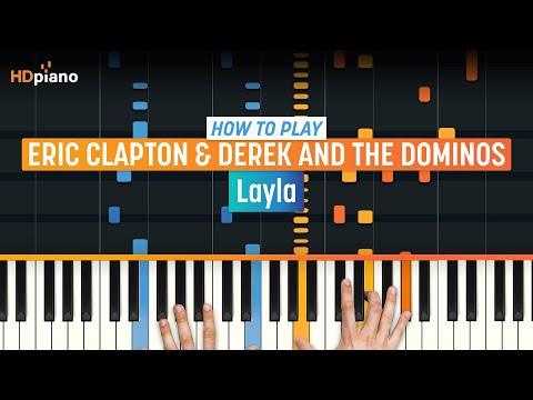 How to Play "Layla" by Eric Clapton (Derek and the Dominos) | HDpiano (Part 1) Piano Tutorial
