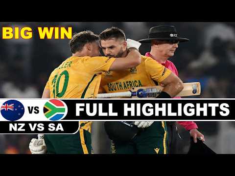 FULL HIGHLIGHTS | NEW ZEALAND VS SOUTH AFRICA ICC T20 WORLD CUP 2026 MATCH HIGHLIGHTS | NZ VS SA
