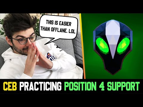 Ceb playing Position 4 in Ranked - He's pretty good in Rubick! DOTA 2