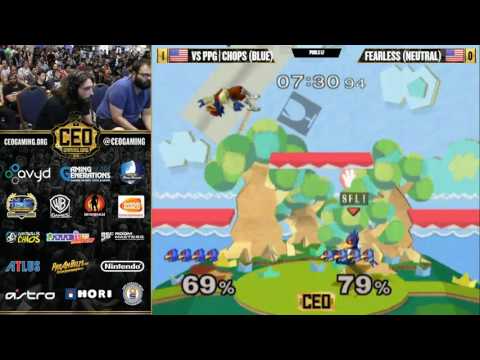 CEO2016 - VS PPG | Porkchops vs Fearless - Melee Pools