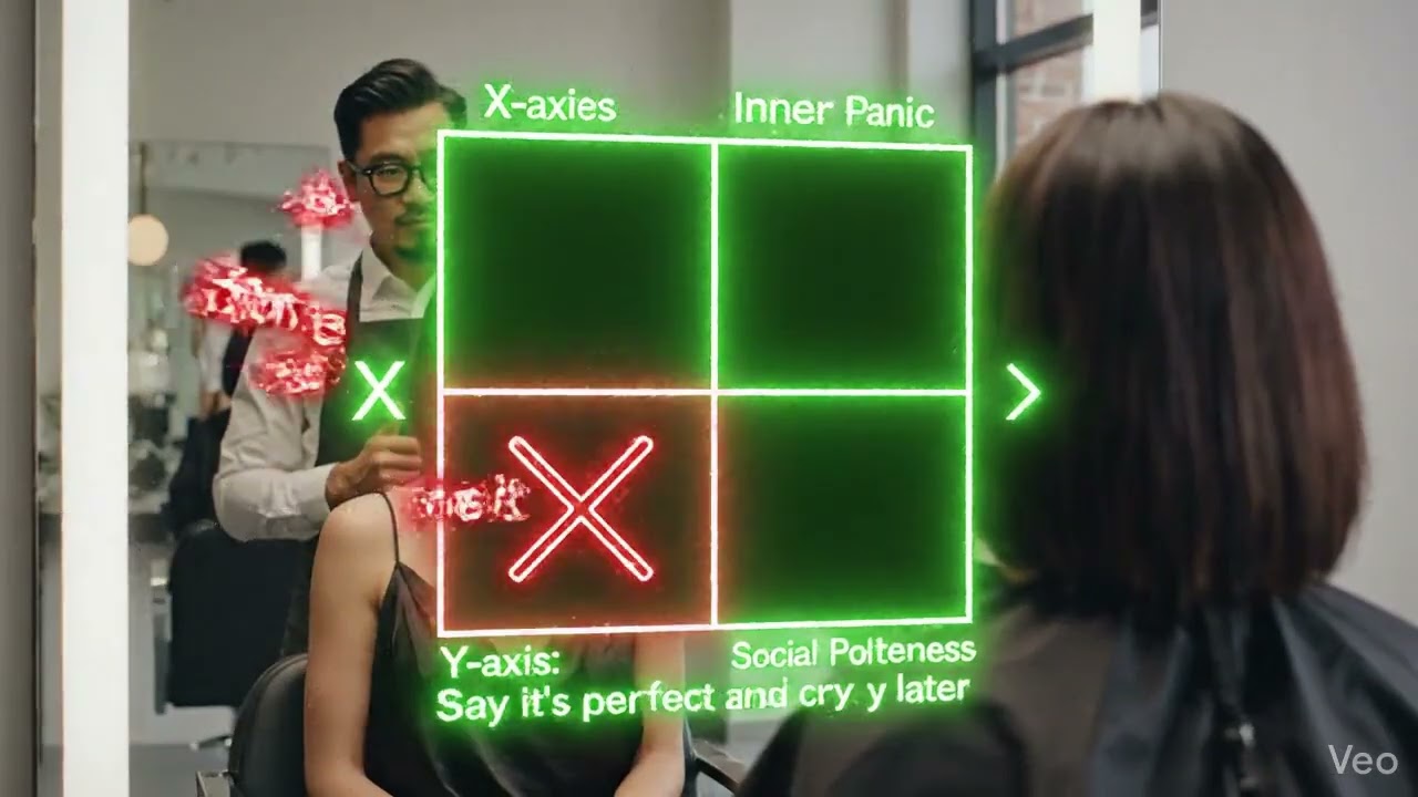 Welcome to the ultimate 2x2 Strategic Haircut Matrix
