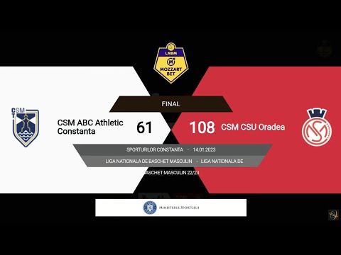 LNBM MOZZART 2022-2023: CSM Athletic Constanța - CSM CSU Oradea