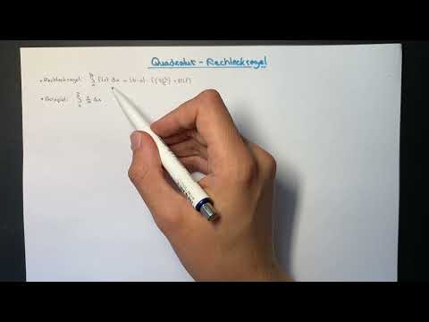 Quadratur - Rechteckregel | Numerik