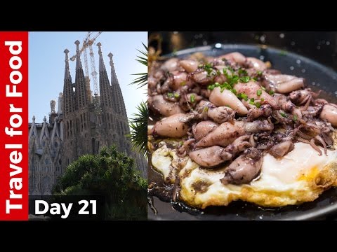 Barcelona Food Tour em LA BOQUERIA e Sagrada Família - Barcelona, ​​​​Espanha, Guia de Viagem!