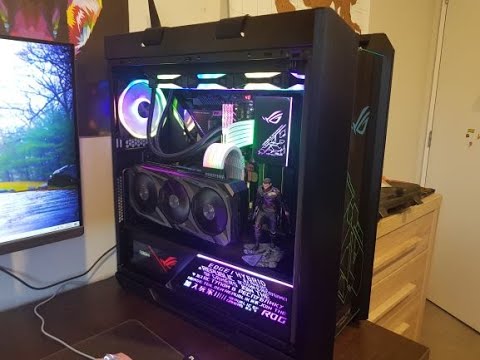 All ASUS ROG Gaming PC Build | RTX-3080 | I9-10900K | ASUS ROG MAXIMUS XII HERO | STRIX HELIOS CASE