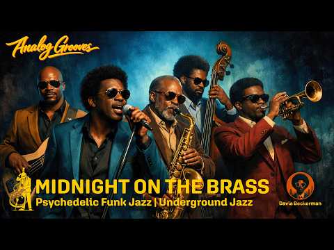 Midnight on the Brass - Psychedelic Funk Jazz,
1970s Jazz Fusion Album by Davis Beckerman
