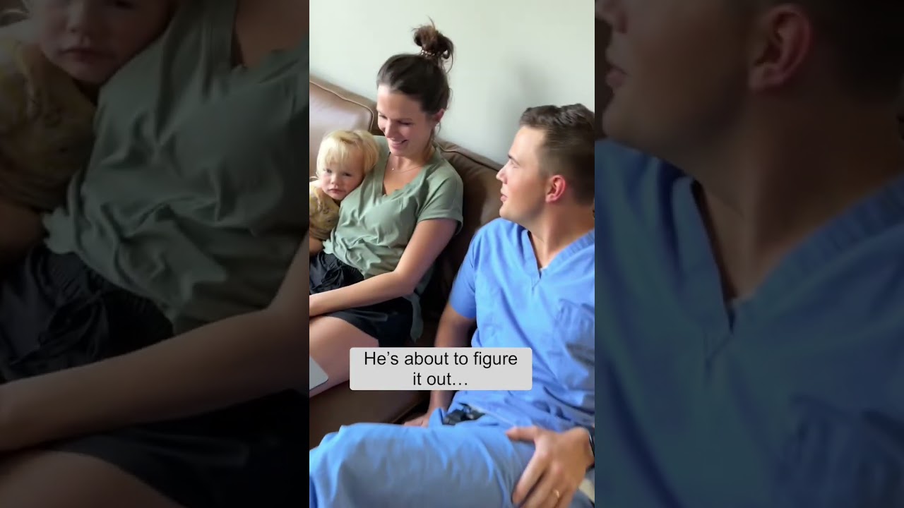 Telling my Doctor brother we’re having Triplets!! 👶🏼👶🏼👶🏼 #triplets #genderreveal #baby #mom