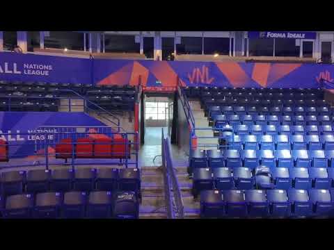 Volleyball Nations League 2025 Belgrade / DJI drone