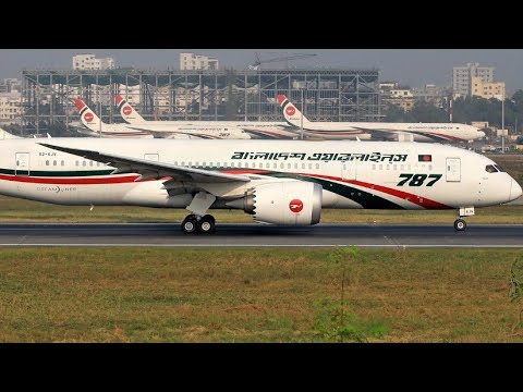 বিমান বাংলাদেশ এয়ারলাইন্স ৭৮৭ -৩০০ Biman Bangladesh Airlines 787-300 AJV