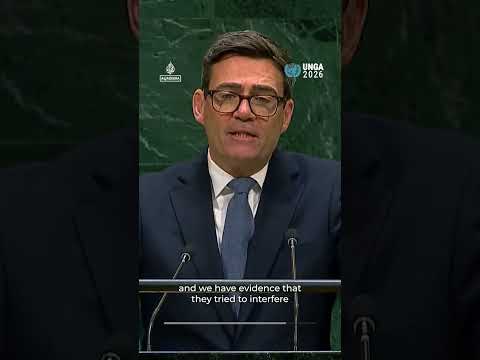 UK PM Burnham condemns ‘repulsive’ Russian electoral interference | AJ #shorts