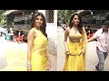 Shilpa Shetty And Shirley Setia Spotted At Dance India Dance Set Nikamma Promotion