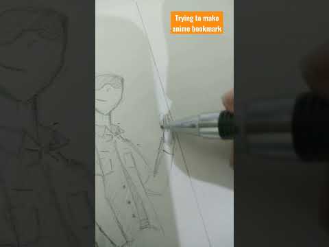 making anime bookmark 🔖 #animeart #jjk #jujutsukaisen #gojosatoru