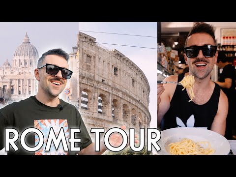 Touring All Of Rome With Matteo Lane