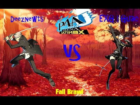 Fall Brawl P4AU Quarterfinals - Deeznewts (Yu) vs EXG | Guac (Rise)