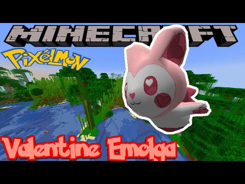 HOW TO FIND VALENTINE EMOLGA IN PIXELMON REFORGED - MINECRAFT GUIDE - VERSION 9.1.3