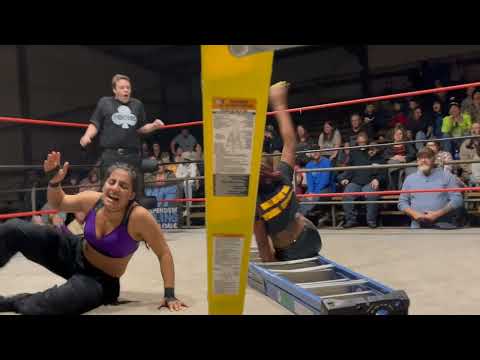 Clara vs Jada Stone/LADDER MATCH/AIWF Mid Atlantic Women's Championship/Season's Beatings 2023