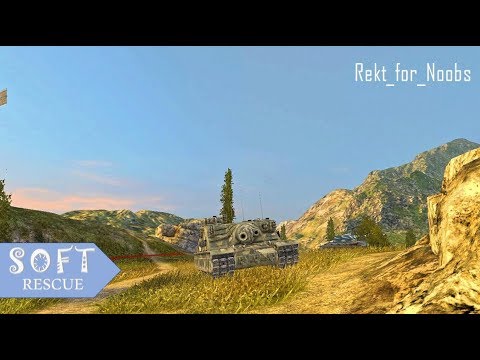 Tortoise: 4600 Damage , 7 Frags (1vs3) - WOT BLITZ - 🇬🇧