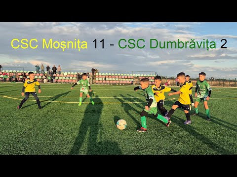 Fotbal | CSC Moșnița - CSC Dumbrăvița | 11-2 | Juniori U9 - 2017 | Seria 3 | Etapa 2 | 01.10.2025