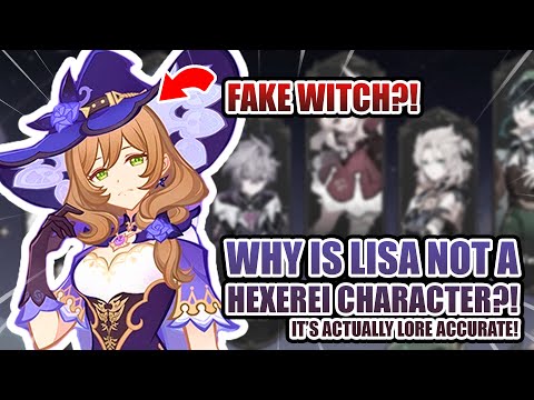 WHY IS LISA NOT BUFFED?! LORE EXPLAINED! | Lore and Theory | Genshin Impact Luna II and Luna III