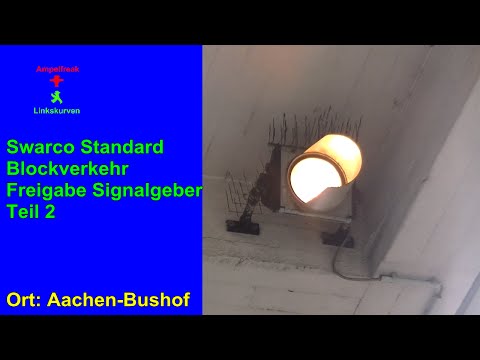 Zelisko Standard Blockverkehr Freigabe Signalgeber am Aachen Bushof Teil 2