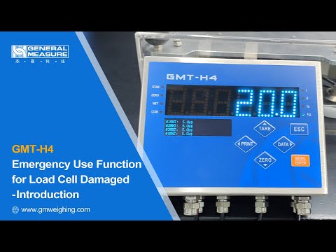 Emergency Use Function for Load Cell Damaged
