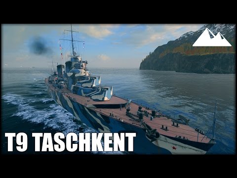 T9 TASCHKENT, der alte neue Zerstörer! - World of Warships | [Division] [Ger] [60fps]